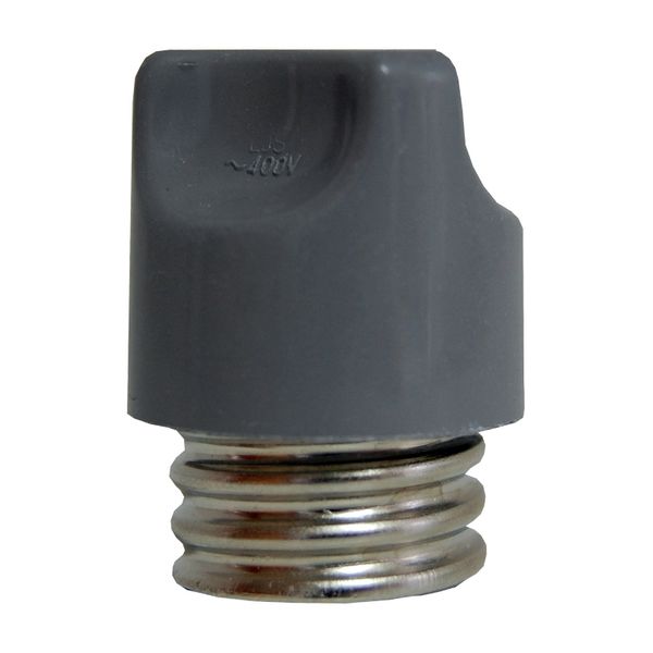 D02 screw cap E18, 63A, plastic 400 V, plastics material image 2