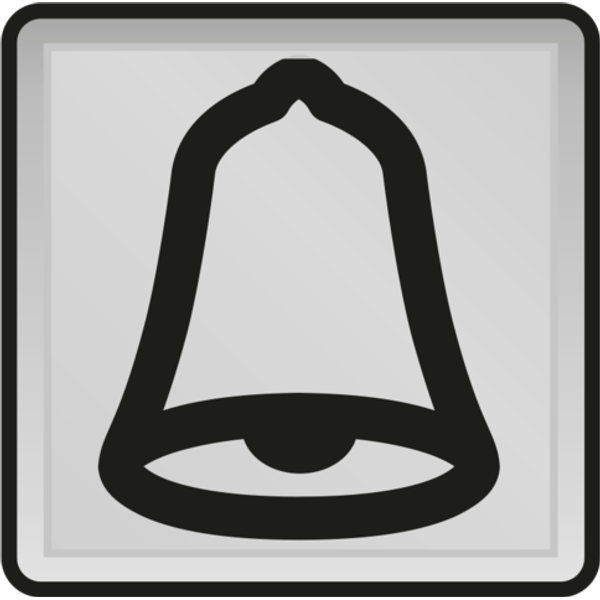 Bell symbol for splashproof control switches and splashproof illuminab image 1