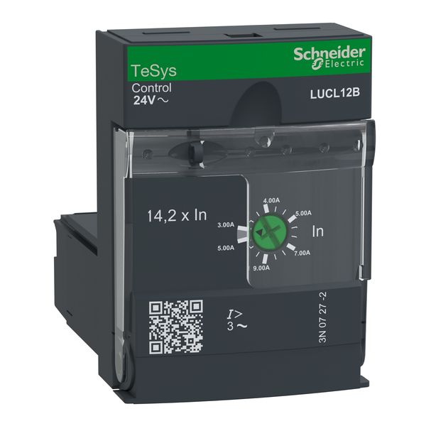 Standard control unit, TeSys Ultra, 3-12A, 3P motors, magnetic protection, coil 24V AC image 5