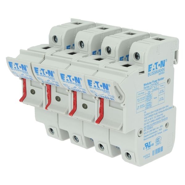 Fuse-holder, low voltage, 50 A, AC 690 V, 14 x 51 mm, 3P + neutral, IEC, with indicator image 20