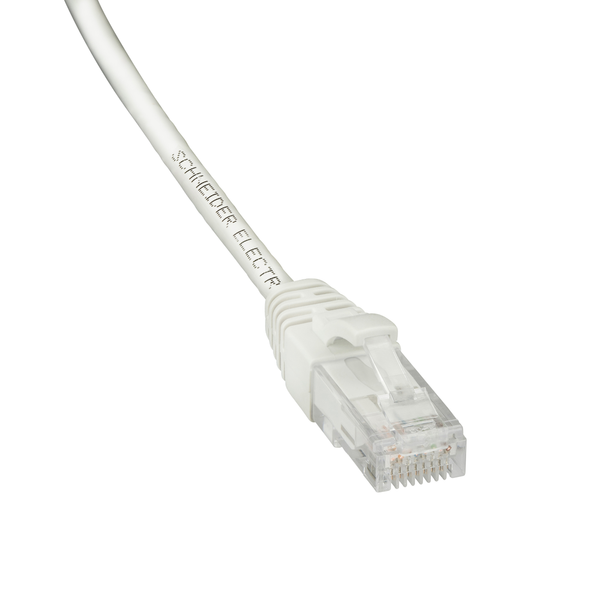 Actassi - propojovací kabel, Kategorie 6, F/UTP, LSZH, 3 m, bílý (ACTPC6FULS30WE) image 1