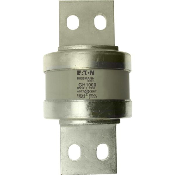 Fuse-link, low voltage, 1000 A, AC 550 V, BS88, gL/gG, BS image 2