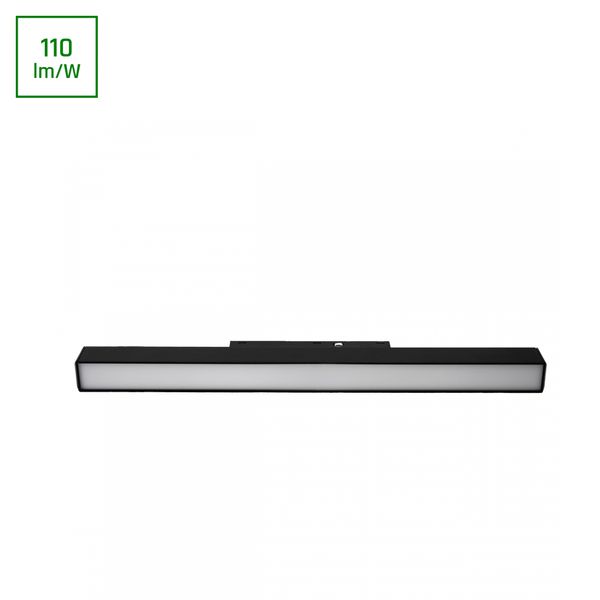 SYSTEM SHIFT BASIC - LINE S LINEAR LUMINAIRE 300MM 10W 4000K BLACK image 1