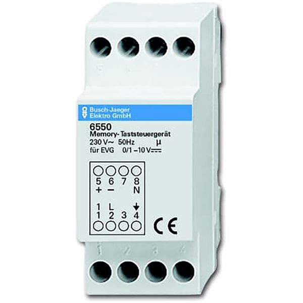6550 Electronic Rotary / Push Button Dimmer (all Loads incl. LED, DALI) image 1