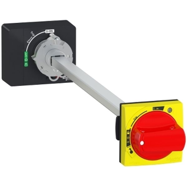 TeSys Deca - extended rotary handle red - IP54 image 3