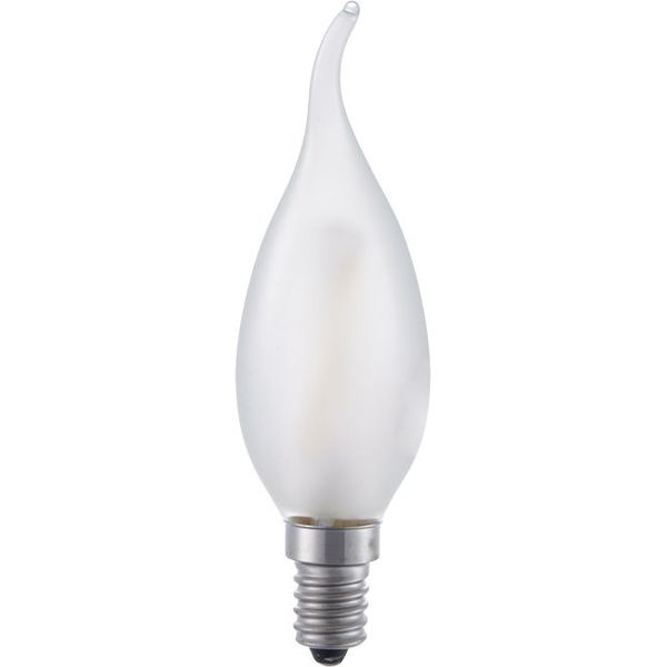 LED E14 Fila Tip Candle C35x120 230V 160Lm 2W 827 AC Frosted Dim image 1