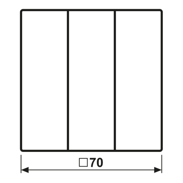 Rocker for 3-gang switch ME993C image 5