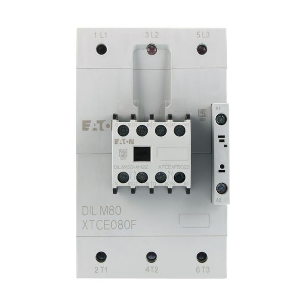 Contactor, 380 V 400 V 37 kW, 2 N/O, 2 NC, 400 V 50 Hz, 440 V 60 Hz, AC operation, Screw terminals image 13