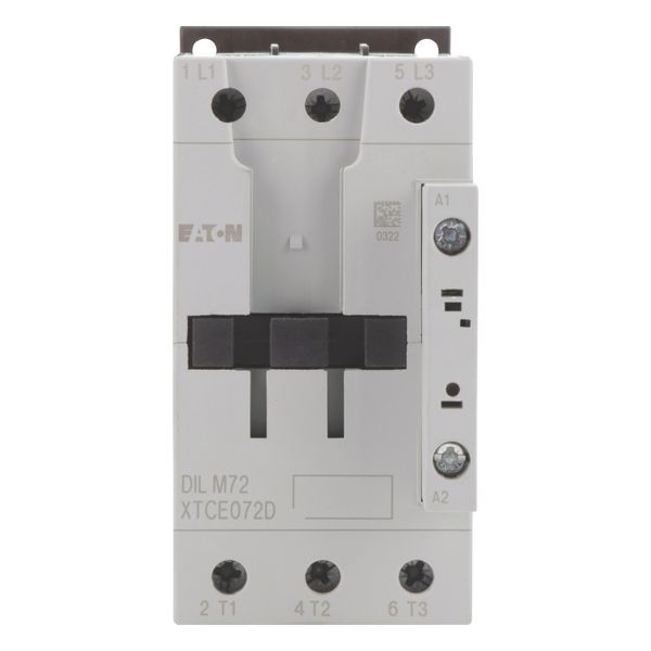 Contactor, 3 pole, 380 V 400 V 37 kW, 230 V 50 Hz, 240 V 60 Hz, AC operation, Screw terminals image 4
