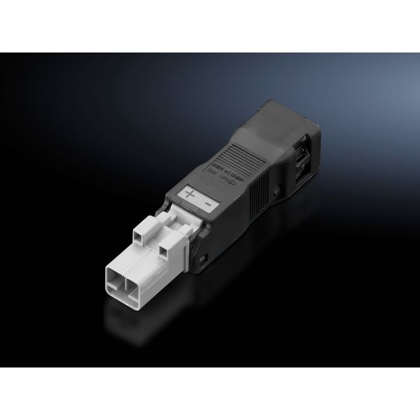 SZ Connector, for through-wiring, 2-pole, 24 V DC image 1