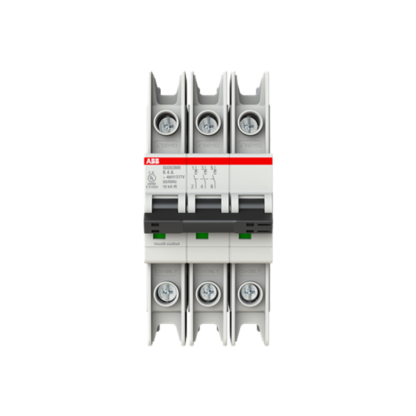 SU203MR-K4 Miniature Circuit Breaker - 3P - K - 4 A image 3