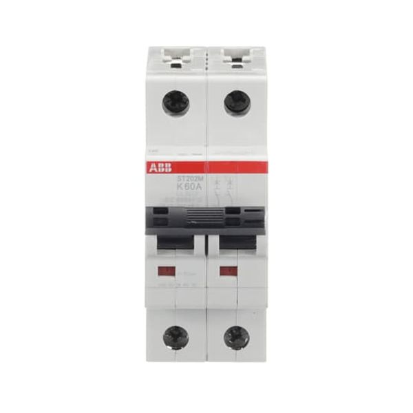 ST202M-K60 Miniature Circuit Breaker - 2P - K - 60 A image 1