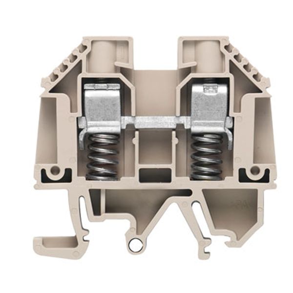 Feed-through terminal block, Screw connection, 10 mm², 690 V, 57 A, Nu image 1