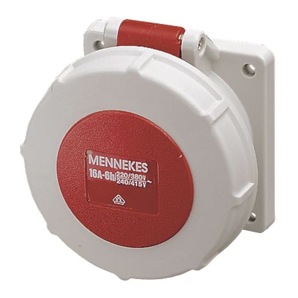 Mennekes Panel mounted recept., 16A5p6h400V, IP67 1131 image 1