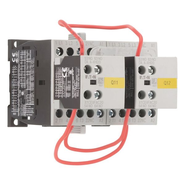 Reversing contactor combination, 380 V 400 V: 3 kW, 230 V 50 Hz, 240 V 60 Hz, AC operation image 6