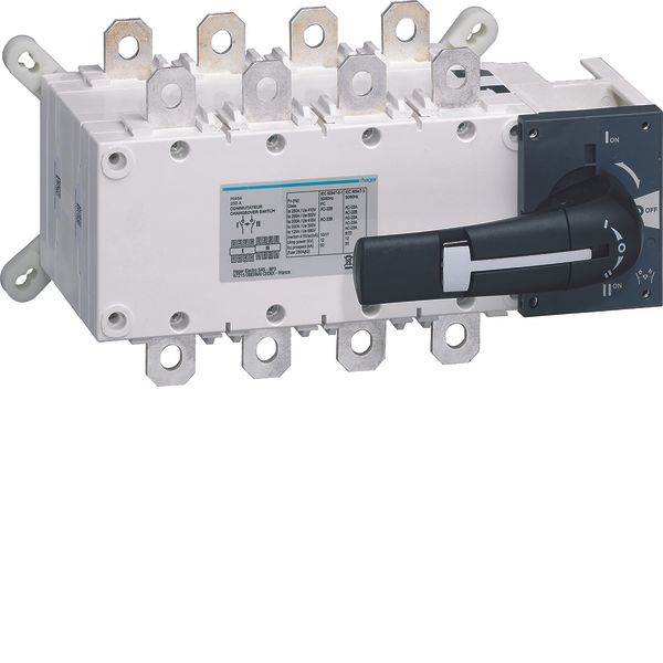 Change-over switch 4P 250A image 1