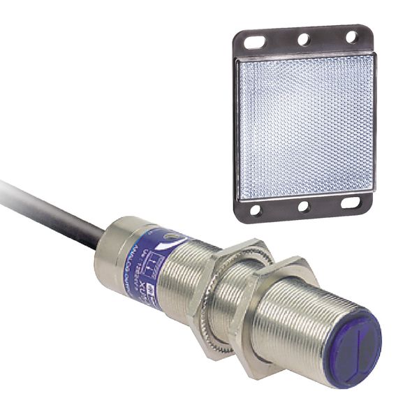 Photoelectric sensors XU, XU9, polarised, Sn 2 m, 24...240VAC/DC, cable 2 m image 1