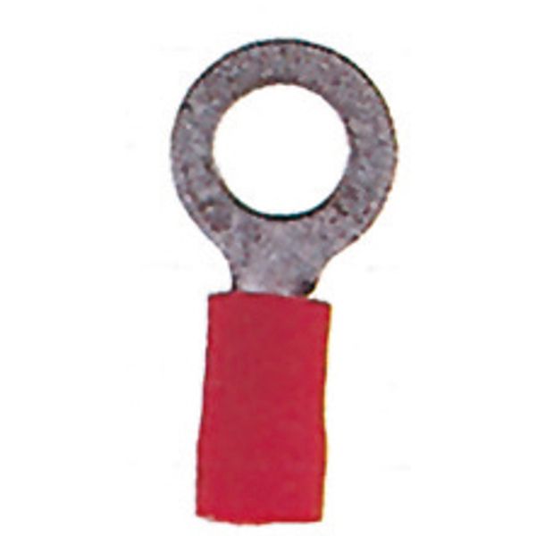 Insulated ring connector terminal M5 red, 0.5-1.5mmý image 1