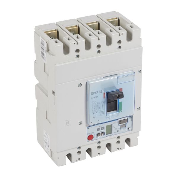 MCCB DPX³ 630 - S2 electronic release - 4P - Icu 100 kA (400 V~) - In 500 A image 1