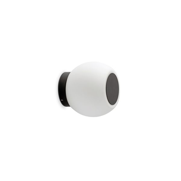 MOY CEILING OR WALL LAMP BLACK LED 4W 3000K image 1
