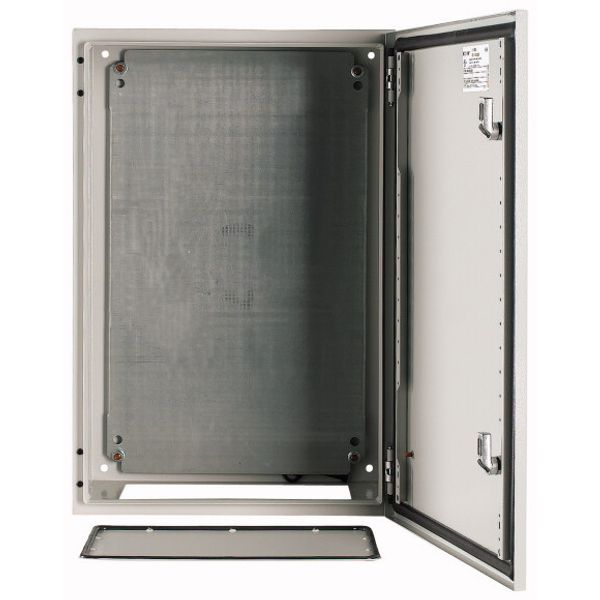 Wall enclosure with mounting plate, HxWxD=600x400x250mm image 1