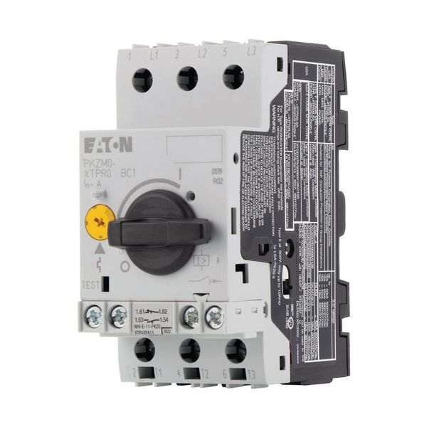 Motor-protective circuit-breaker, 3p+1N/O+1N/C, Ir=20-25A, screw conne image 15