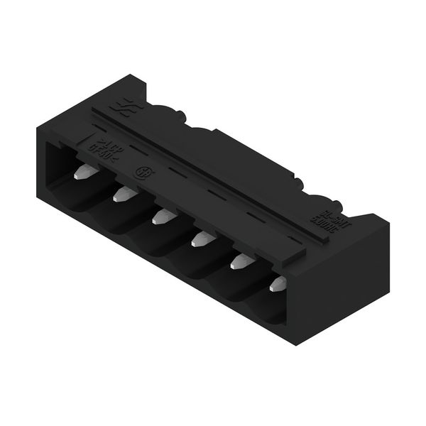 PCB plug-in connector (board connection), 5.00 mm, Number of poles: 6, image 6