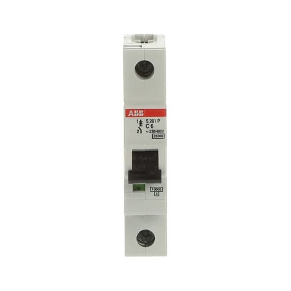 S201P-C6 Miniature Circuit Breaker - 1P - C - 6 A image 3