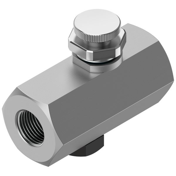 GR-1/4 One-way flow control valve image 1