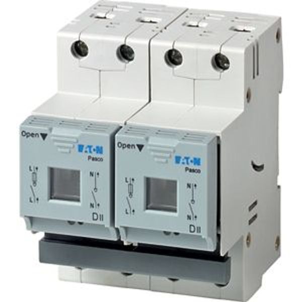 Fuse switch-disconnector, LPC, 25 A, service distribution board mounting, 2 pole, DII image 12