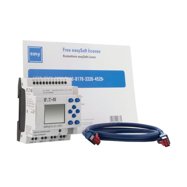 Starter package consisting of EASY-E4-UC-12RC1, patch cable and software license for easySoft image 11