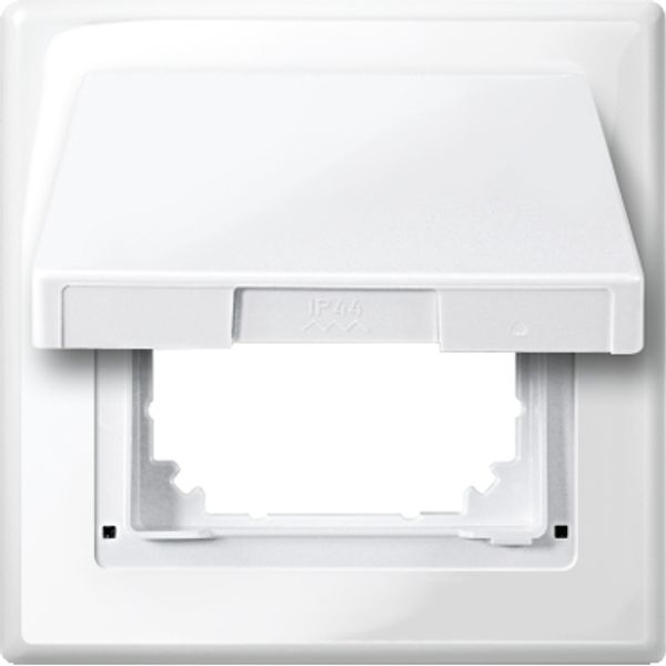 Protective cover IP 44, polar white, glossy, M-SMART image 4