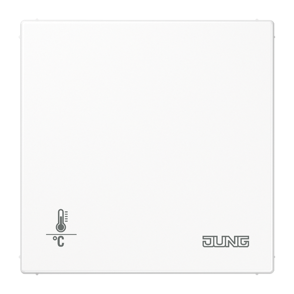Thermostat KNX Room autostart, white image 2