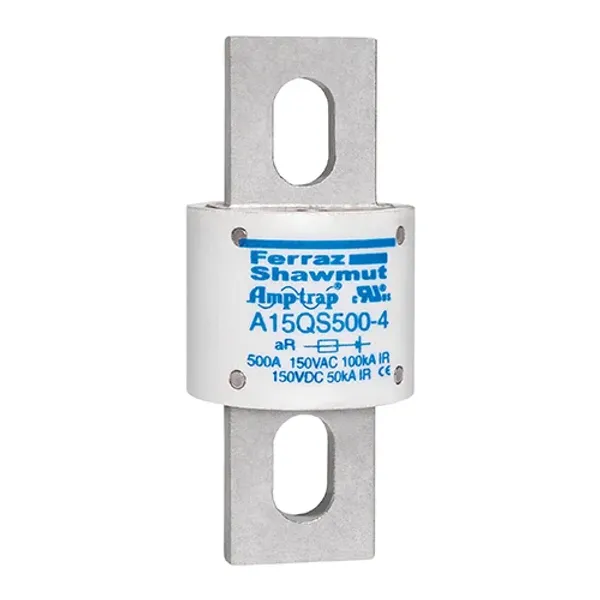 High Speed Fuse Amp-Trap® A15QS 150VAC 150VDC 500A Blade image 1