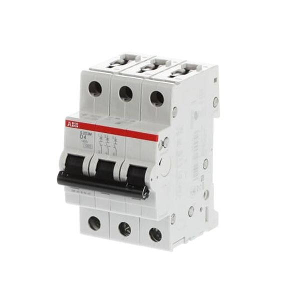 S203M-C4 Miniature Circuit Breaker - 3P - C - 4 A image 3