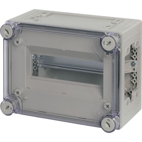 MCB enclosure, IP65, mounting rail vertical, HxWxD=250x187.5x150mm image 2