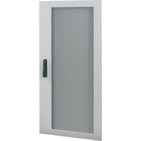 Transparent door (sheet metal), 3-point locking mechanism with clip-down handle, right-hinged, IP55, HxW=1530x570mm image 5