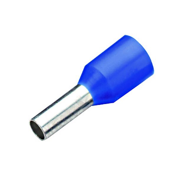 Wire ferrule isolated, 16mmý, L1=12mm, blue image 1