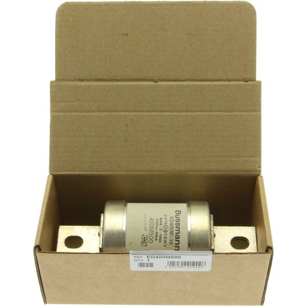 Fuse-link, LV, 400 A, AC 550 V, BS88/B3, BS88/B4, 59 x 136 mm, gM, BS, 400M500 image 3