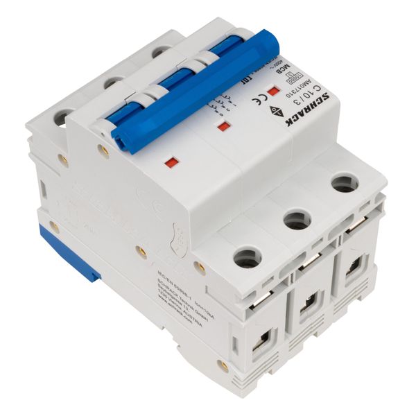 Miniature Circuit Breaker (MCB) AMPARO 10kA, C 10A, 3-pole image 7