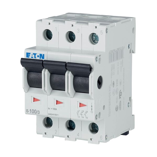 Main switch, 240/415 V AC, 100A, 3-poles image 16