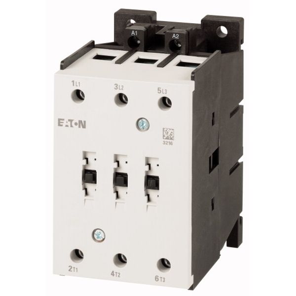 Contactor, 3 pole, 380 V 400 V: 45 kW, 230 V 50 Hz, 240 V 60 Hz, AC operation, Screw terminals image 1