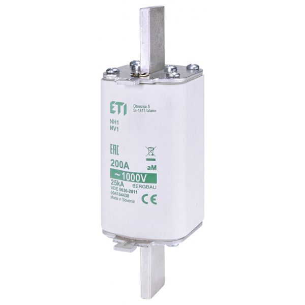 Fuse link, NH1 aM 16A/690V image 1