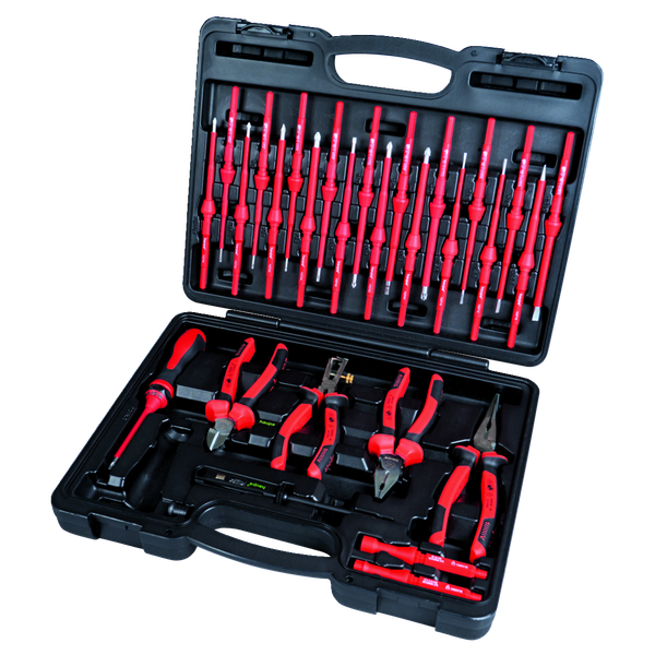 Tool set VarioPro screwdrivers + pliers 30 pieces VDE 1000V image 2