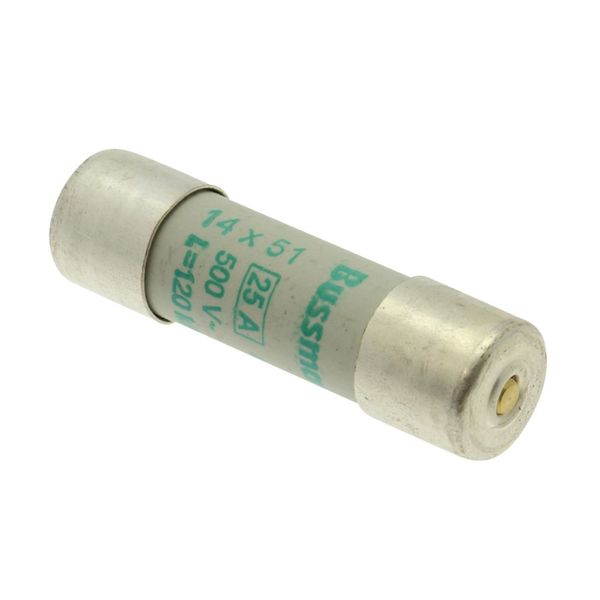 Fuse-link, LV, 25 A, AC 500 V, 14 x 51 mm, aM, IEC, with striker image 11