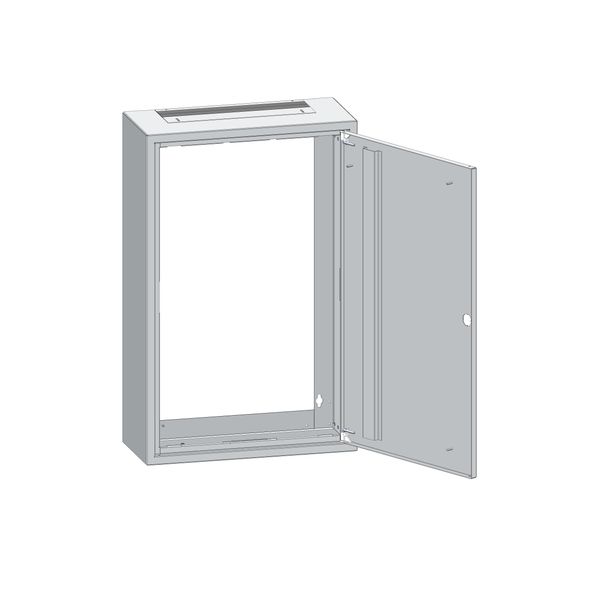 Wall-mounted frame 2A-18 with door, H=915 W=590 D=250mm image 1