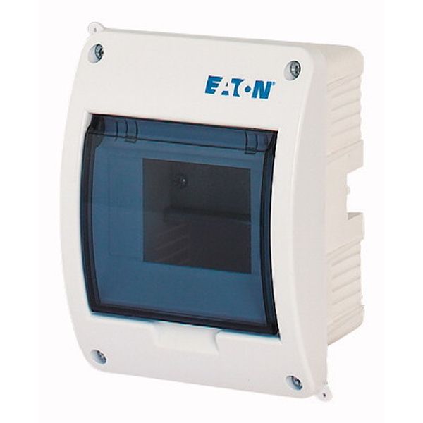 ECO Compact distribution board, flush mounting, 1-rows, 5 MU, IP40 image 1