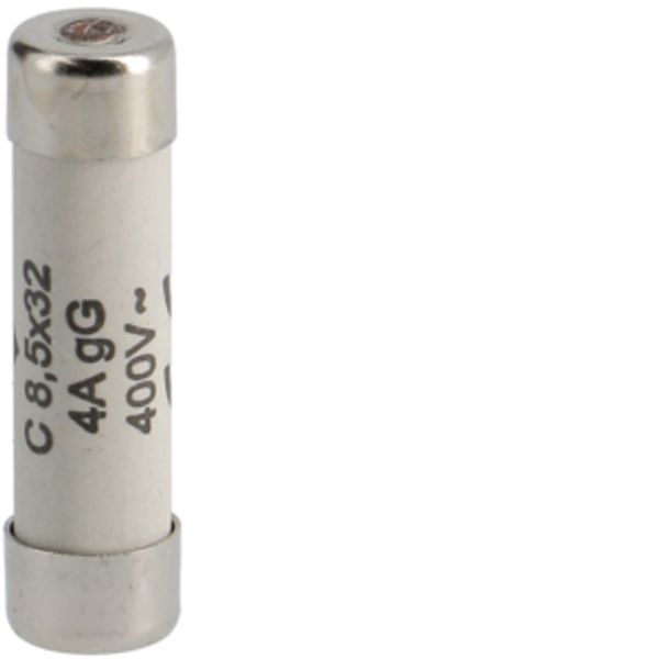 Cylinder Fuses Type C 8,5x32mm gG 4A 400 V AC 100kA image 1