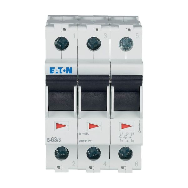 Main switch, 240/415 V AC, 63A, 3-poles image 6