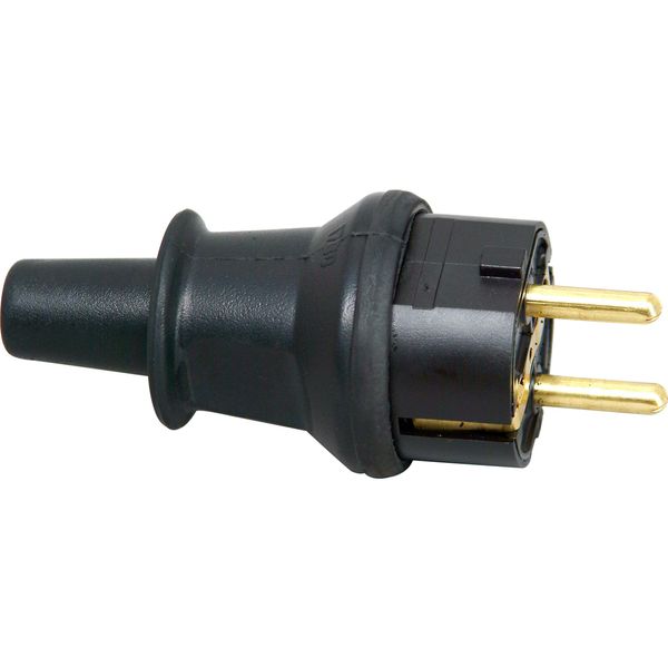 rubber plug black IP 44 image 1